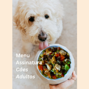 Menu Assinatura | Cães Adultos
