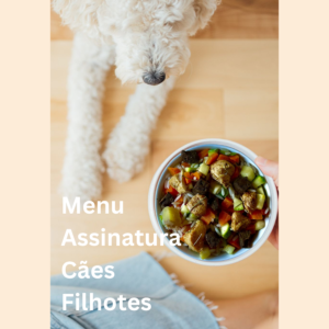 Menu Assinatura | Cães Filhotes
